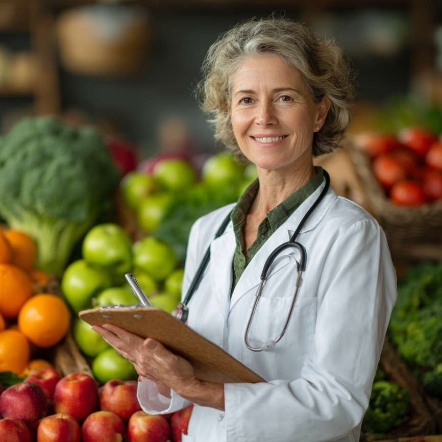 Активна літня жінка